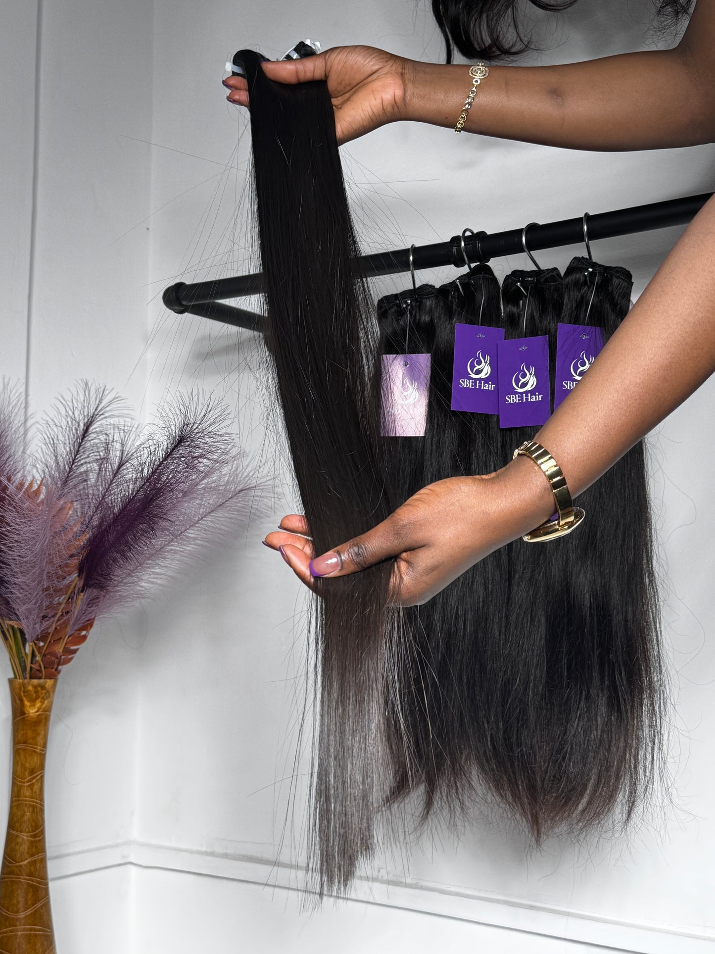 Silky Straight Raw Hair Bundles – Sleek & Soft Luxury | SBE Hair UK