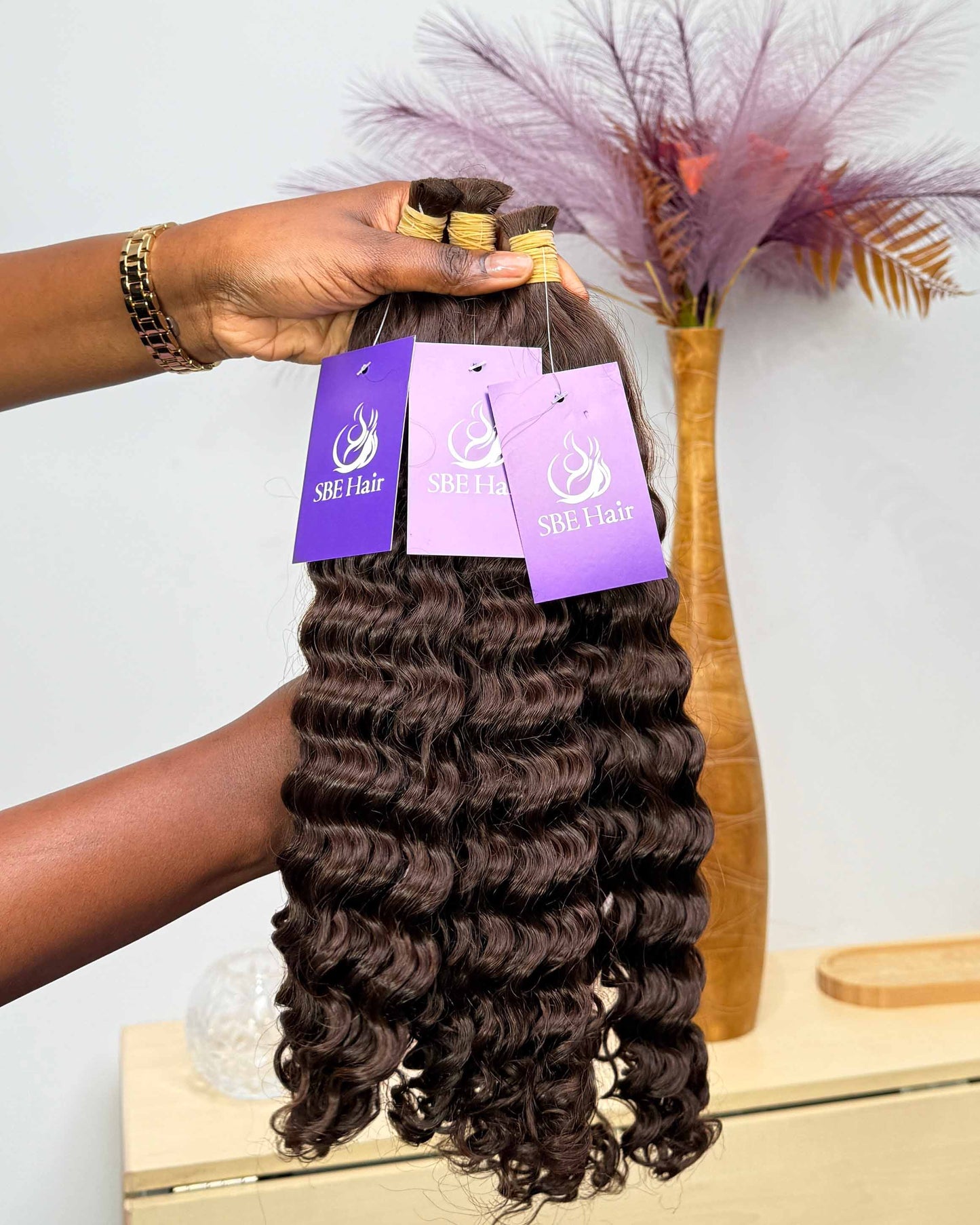 Deep Wave Bulk Braiding Hair