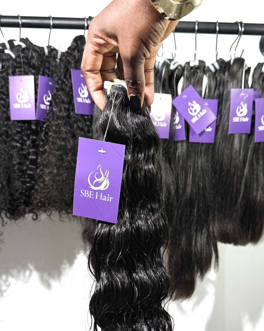 Deep Wave Raw Hair Bundles – Full Curl Definition | SBE Hair UK
