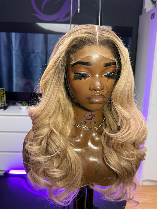 ZARIA – HD Lace Glueless Wig | Blonde Bombshell Luxury | SBE Hair UK