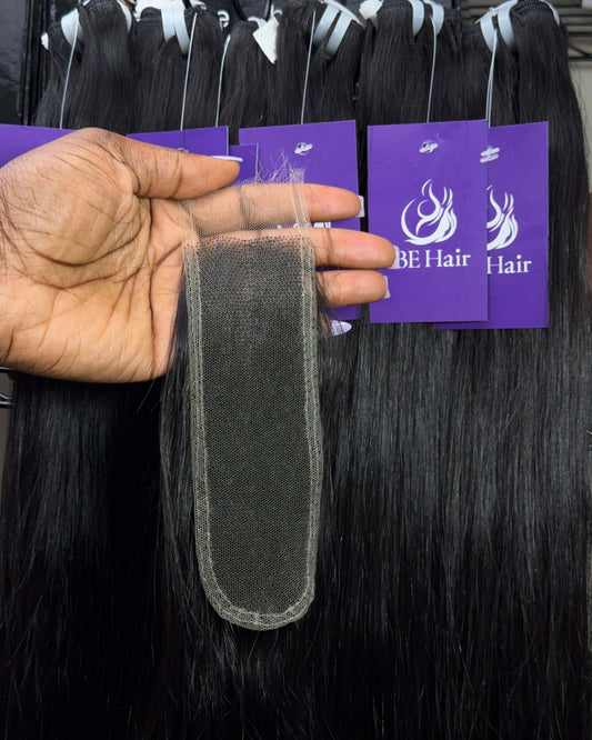 HD Lace Closure & Frontal | Straight Raw Hair