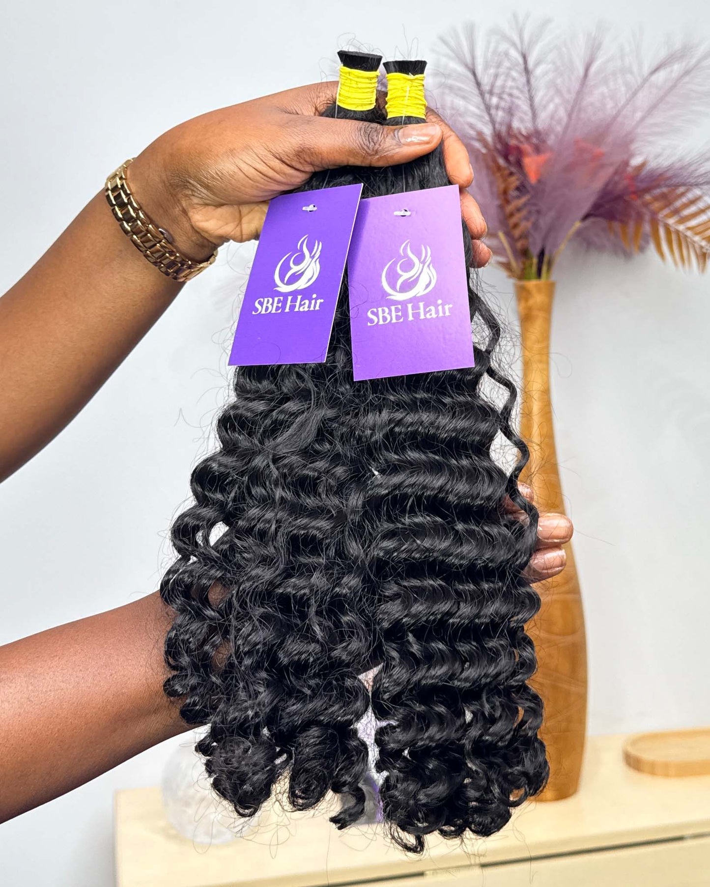 Deep Wave Bulk Braiding Hair
