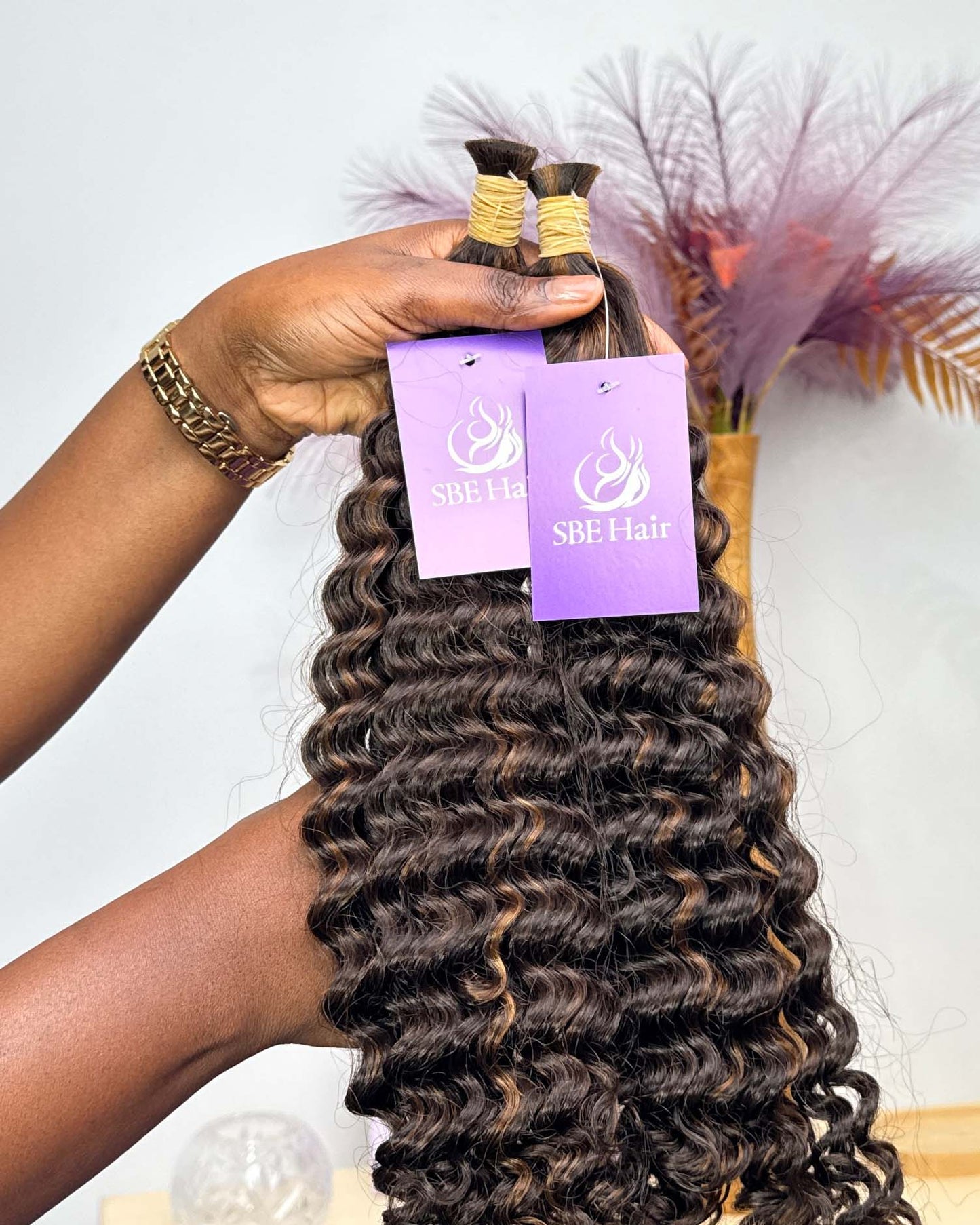 Deep Wave Bulk Braiding Hair
