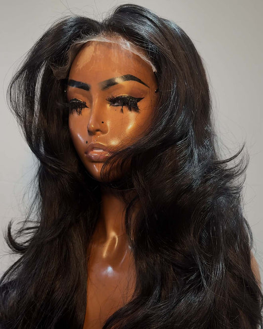 Mariposa | Feathered Layers Glueless HD Wig | SBE Hair